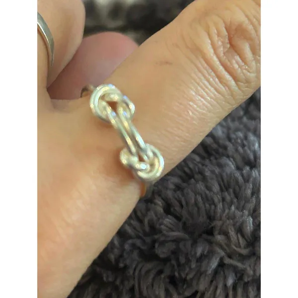 Z75 size 8.75 ring 925 sterling silver - Image 2