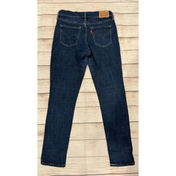 Women’s Levi's 311 Shaping Skinny Jeans Blue Cotton Denim Size 28 - Image 3