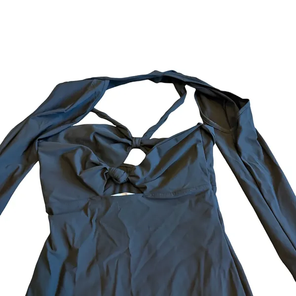 Lioness Black Mini Length Bodycon Dress Long Sleeve Fitted Party Size XS Women's - Image 8