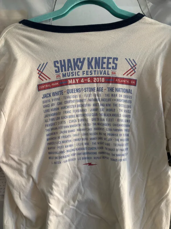 Shaky Knees Festival Graphic Tee - Image 3