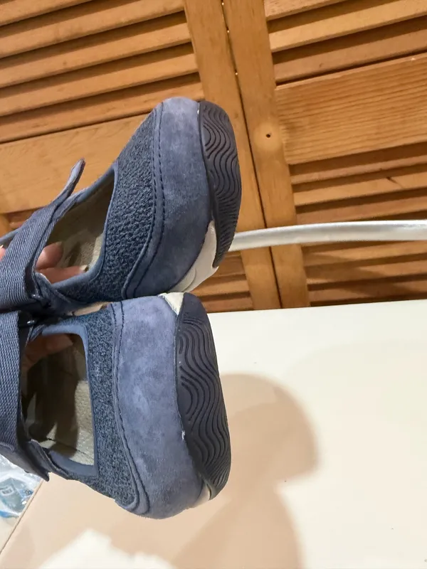 Dansko Hennie Blue Suede Mary Jane Comfort Shoes 37 US 6.5 - Image 12
