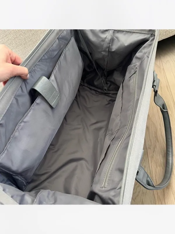 BEIS The Convertible Weekender Bag in Grey - Image 8