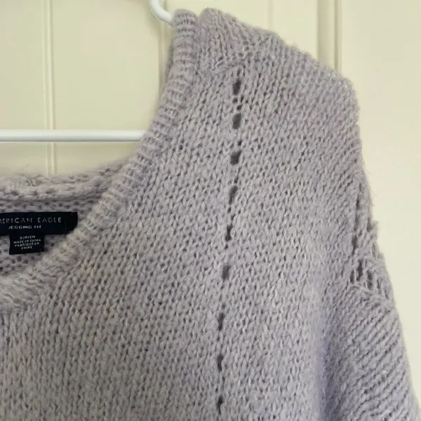 EUC | American‎ Eagle women’s jegging fit hooded sweater — small - Image 3
