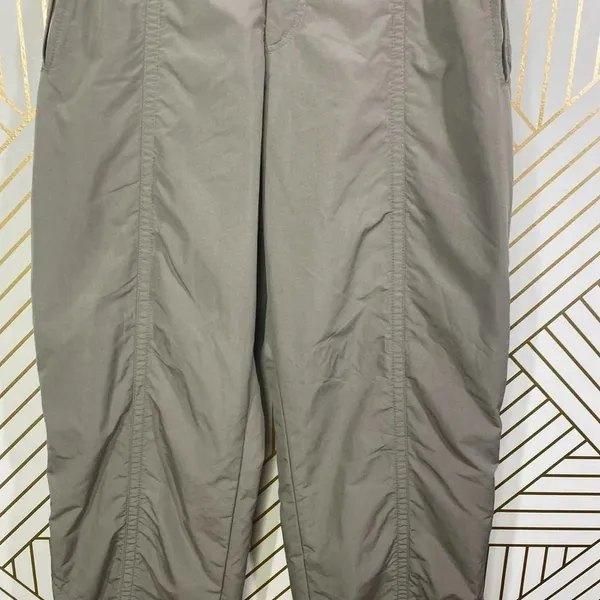 Bogner Ski Snow Pants Grey Taupe Puffer‎ Nylon - Image 5