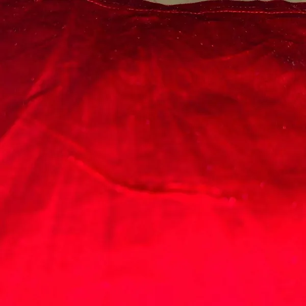 SHEIN Red Velvet Wrap Midi Dress Long Sleeve Holiday Party Large‎ - Image 8