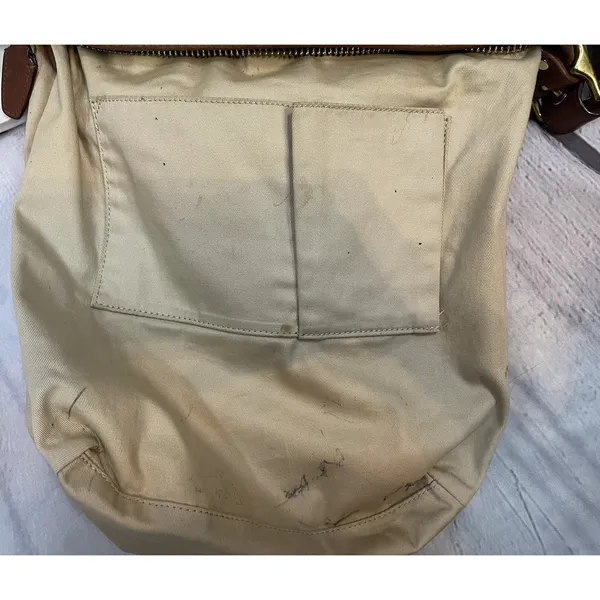 Coach Vintage Legacy Duffle Shoulder Bag Cognac 19889 - Image 6