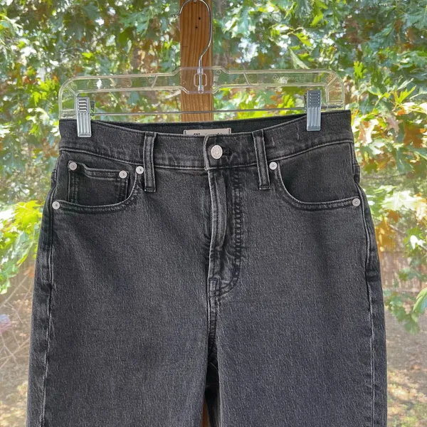 Madewell Women's Perfect Vintage Jeans Charcoal Wash Size 26 - Image 3