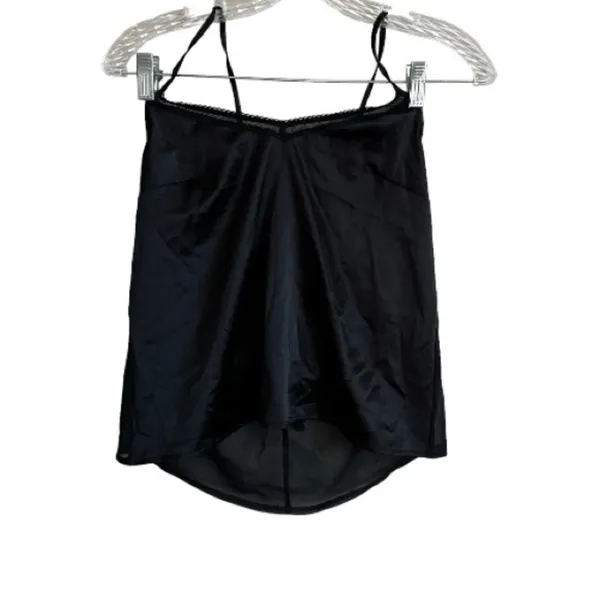NWT Auden Black Sheer Chemise Tank‎ Top - Image 3