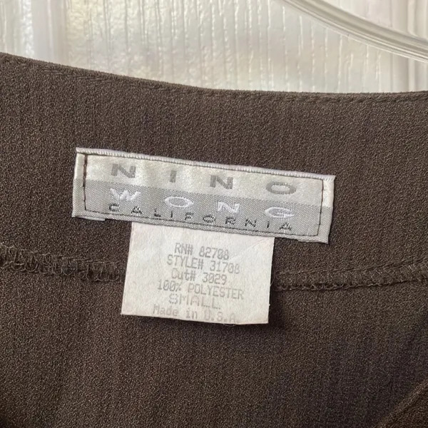 FINAL MARKDOWN Nino Wong blouse small - Image 3