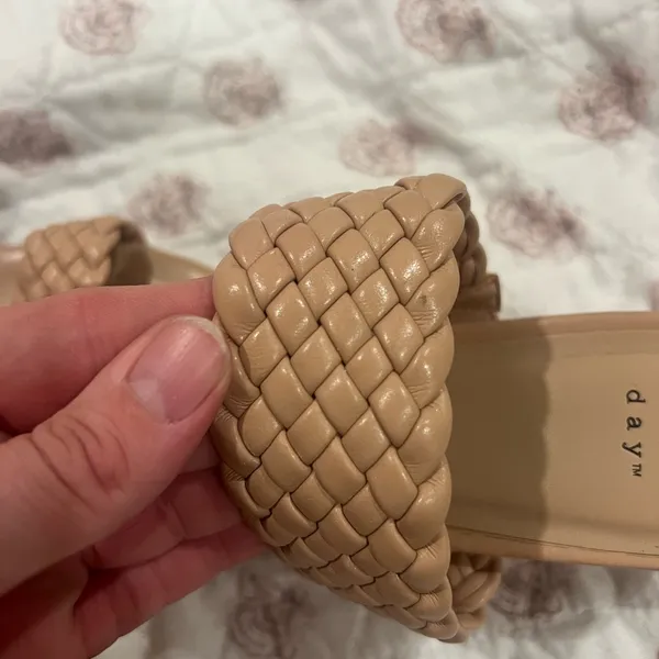 A New Day Women's Tan Woven chunky Sandal - Image 4