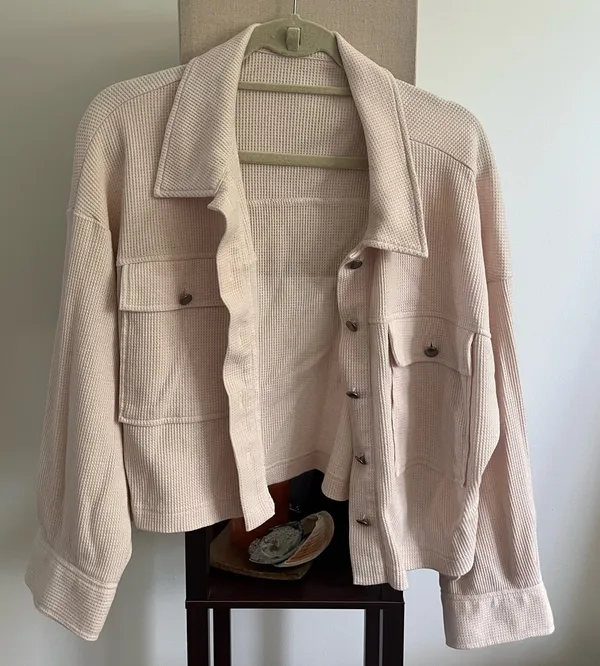 Waffle Knit Jacket - Image 2