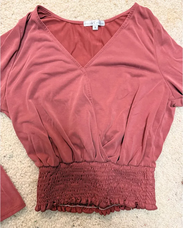 Long sleeve shirt Pink Size M - Image 2