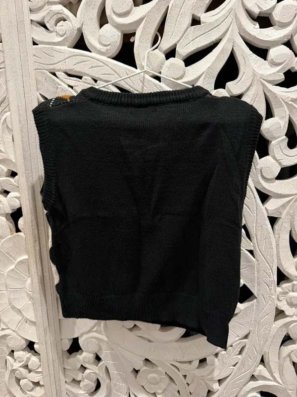 SHEIN Preppy V-neck Sweater Vest - Image 3