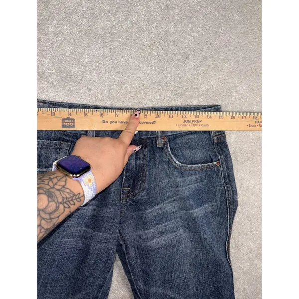 seven for all mankind jeans a pocket pink stitch 28 low rise Bootcut - Image 7