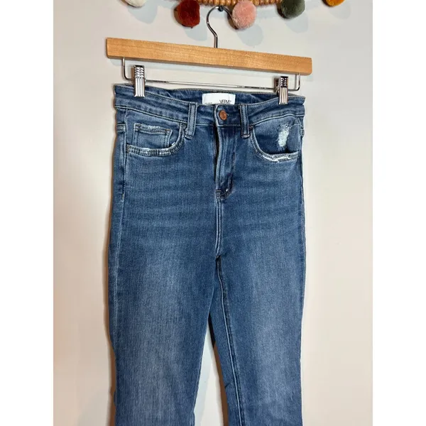 Vervet stretchy straight leg jeans - Image 5