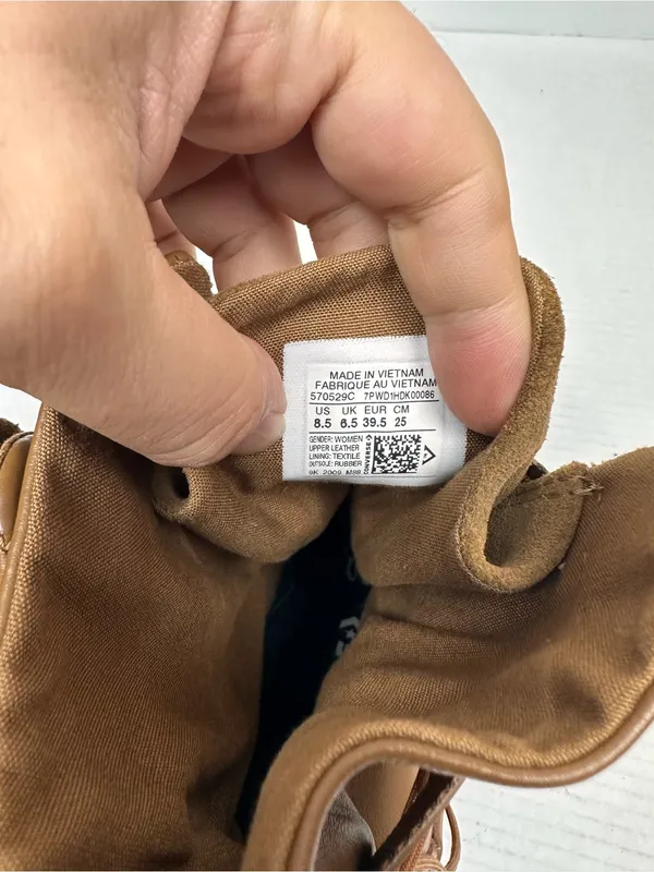 Converse Chuck Taylor All Star GR82 Platform Boots •Women 8.5• Tan 570529C EXC - Image 13