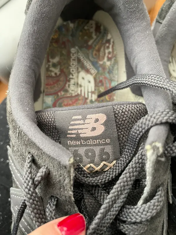 New Balance 696 LEATHER low Top ties Trainers Run Athletic Active Sport Gym - Image 7