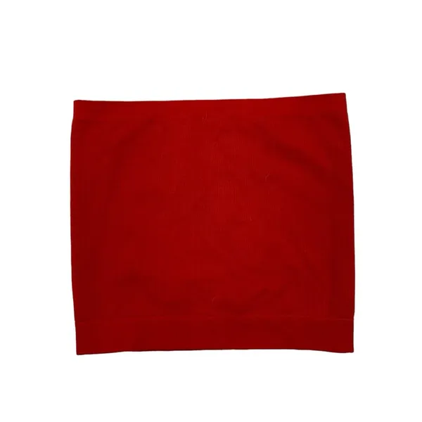 Urban Outfitters Crop Top XS S Red‎ Strapless Stretch Y2K Clubwear Sexy - Image 2