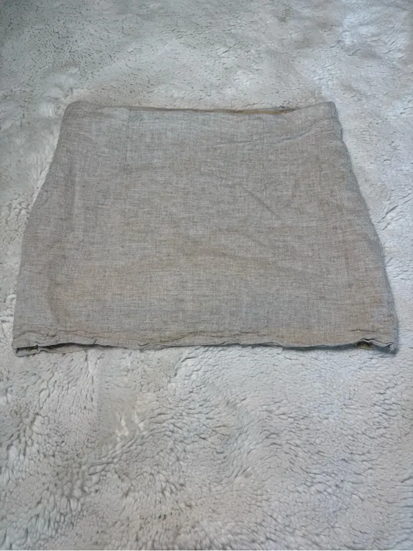 Abercrombie & Fitch Linen + Viscose Mini Skort - Image 2