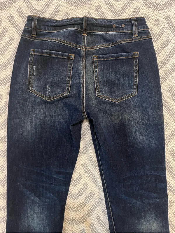 CABI Women’s True Boyfriend Blue Denim Jeans 2 - Image 5