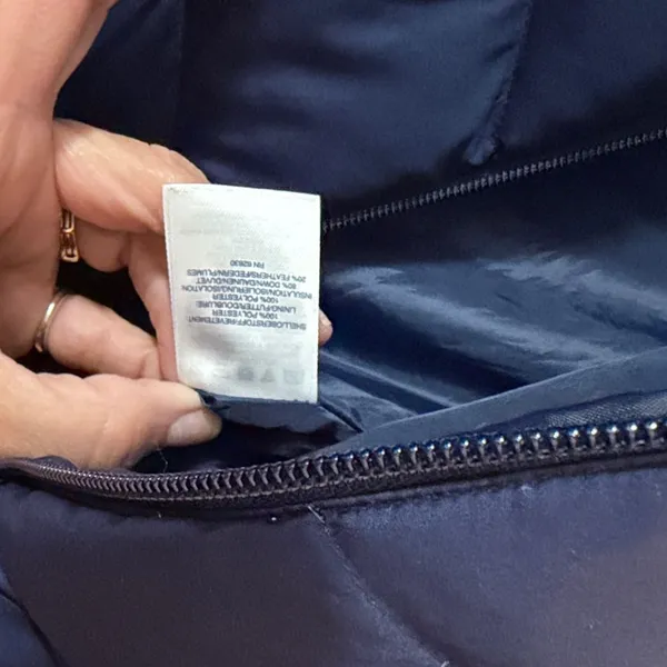 Lands End Down Puffer Quilted Vest - Image 5