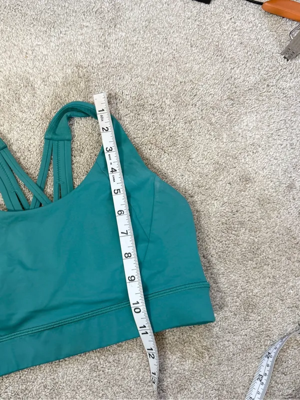 Lululemon Free To Be Elevated Bra Light Suppor DD/E Cup in Capture Blue 6 - Image 12