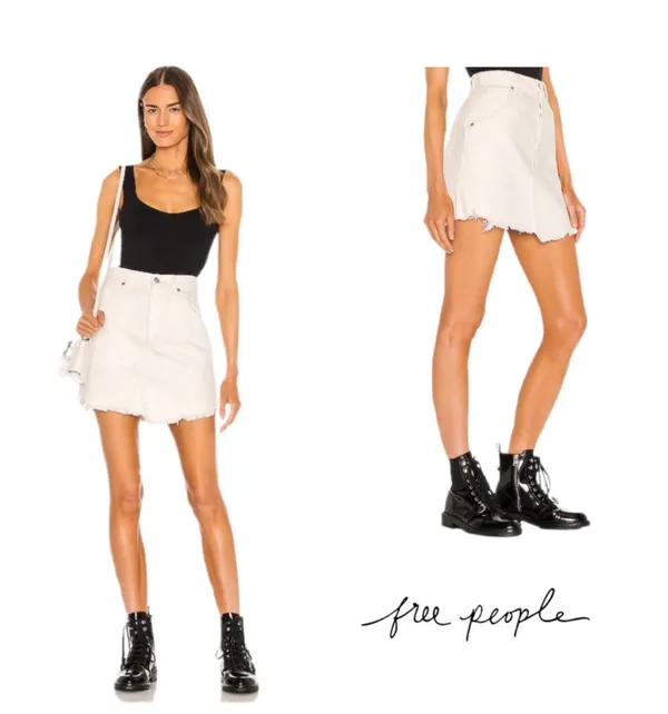 Free People Brea Cutoff Skirt - Image 2