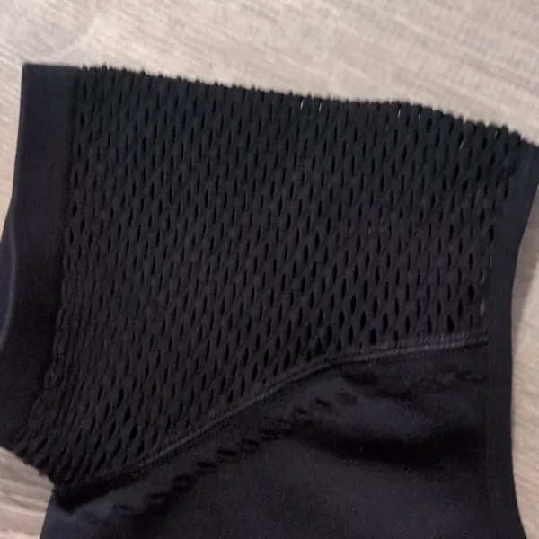 Aerie Offline Black Seamless Crop Top Size XS - Image 3