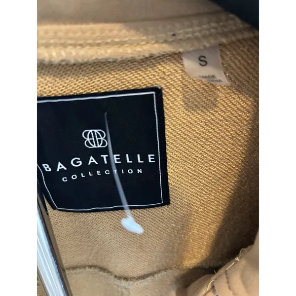 Bagatelle Collection size‎ Small Women’s Tan Button Up Shirt Jacket Shacket - Image 4