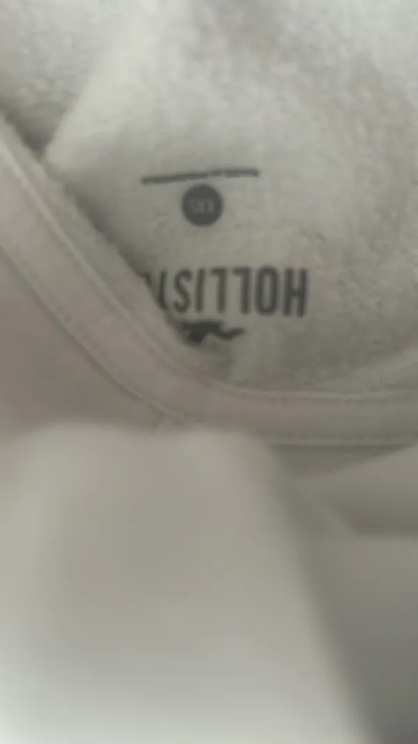 hollister white hoodie - Image 4