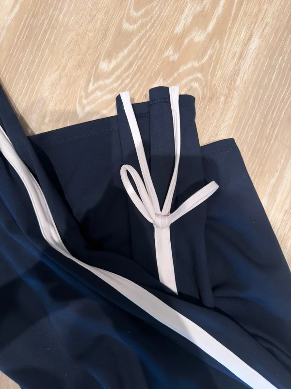 Hollister Striped Sweatpants with Bow - Image 2