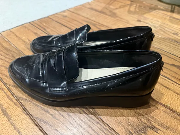 Anne Klein Patent Leather Loafers - Image 4