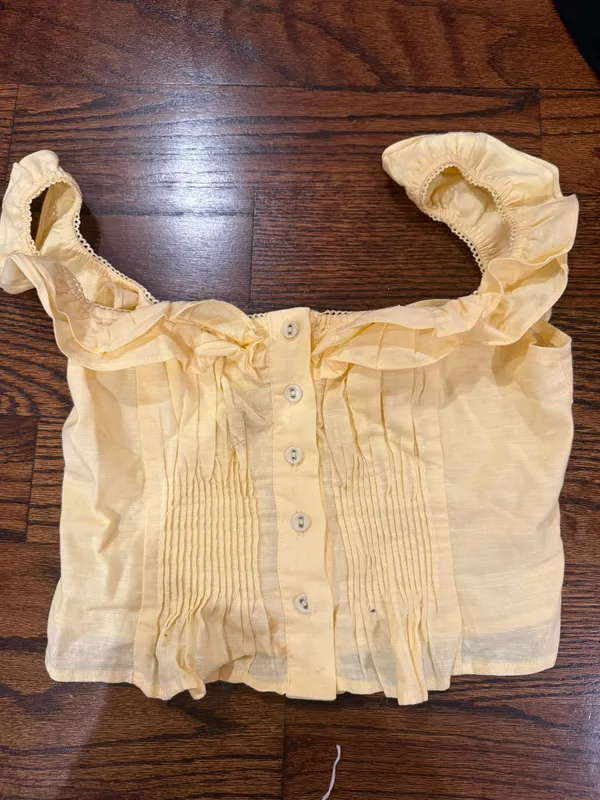 Princess Polly Yellow Top - Image 2