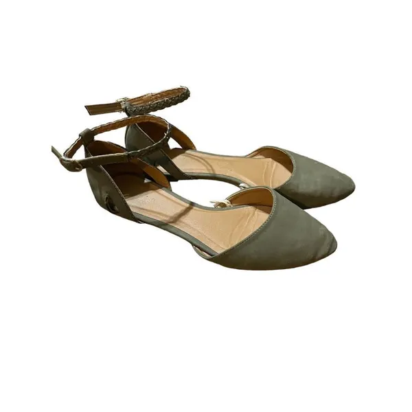 Nicole NKeller pointed toe sandals‎ Green Size 7.5 - Image 4