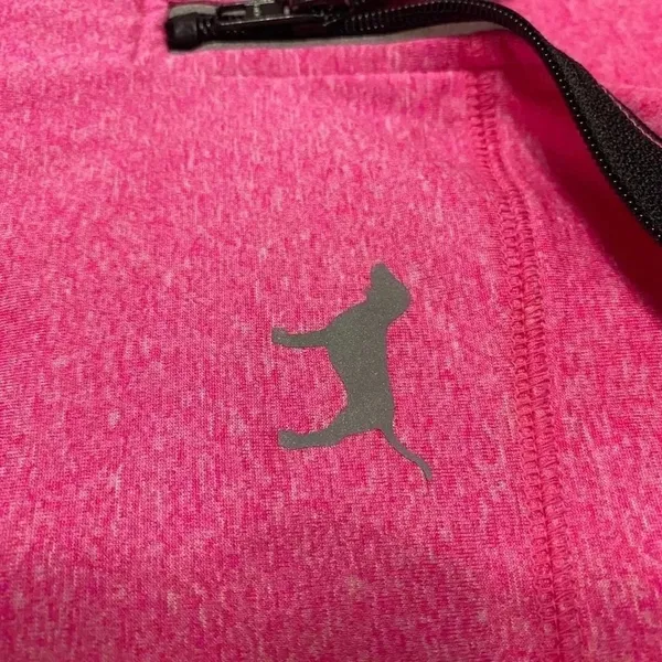 Victoria's‎ Secret Pink Ultimate 1/4 Zip Pullover Jacket Pink Black Small - Image 5