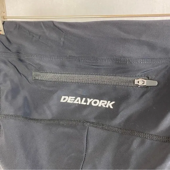 Dealyork Black Padded Bicycle Cycle Sport Shorts XL - Image 6