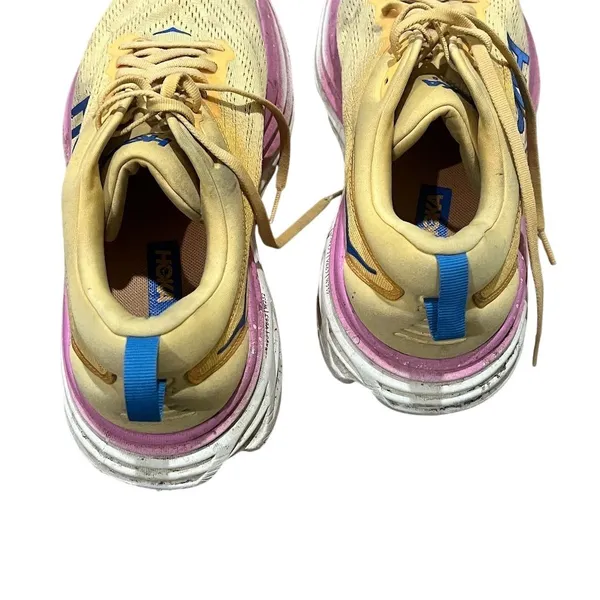 Hoka Bondi 8 Women's Running Shoes Multicolor Size 12B Lightweight - Image 9