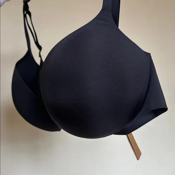 Skims Women’s Ultimate Collection‎ Push-Up Plunge Bra, color onyx Size 40B NWT - Image 5