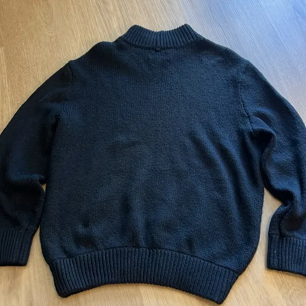 Aerie Black Sweater Size Medium - Image 5