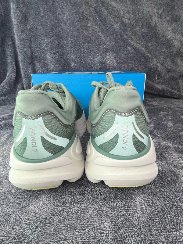 NIB Hoka Bondi 9 Men's Size 10 (US 10D / EU 44) SNTF Green Running Shoes⁠ - Image 5