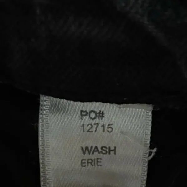 Reformation Jeans Size 23 Straight Leg Erie Wash Vintage Black High Rise Waist - Image 5