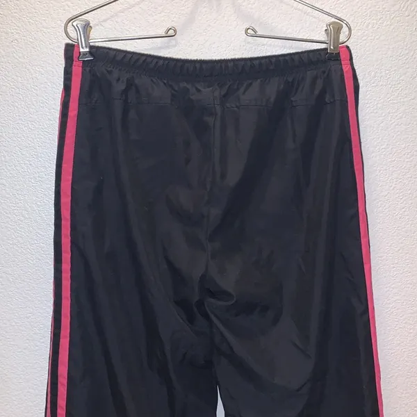 Tek Gear black pink side stripes mesh lined athletic pants - Image 7