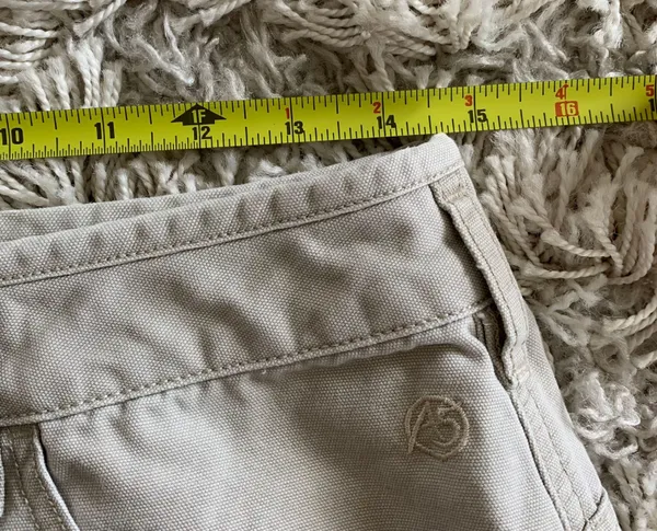 Y2K Light Grey A5 Series Cargo Denim Shorts - Image 9