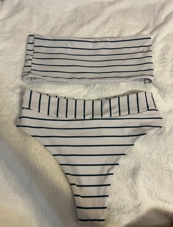 Striped bikini set Multi - Image 2