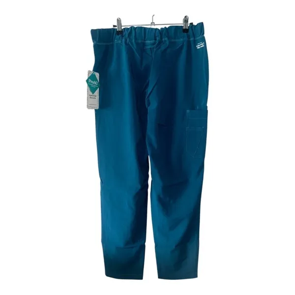 Essential Threads Womens Caribbean Blue Scrub‎ Set, Large - Image 8