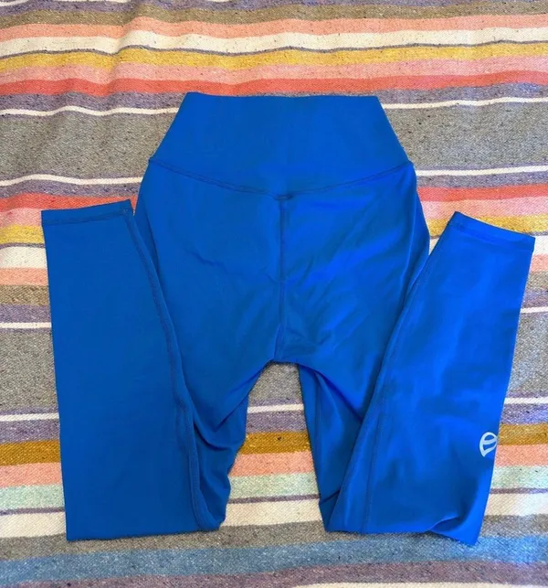 p'tula Paula Blue Leggings - Image 3