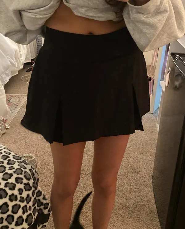 Etonic Black Tennis Skirt - Image 4