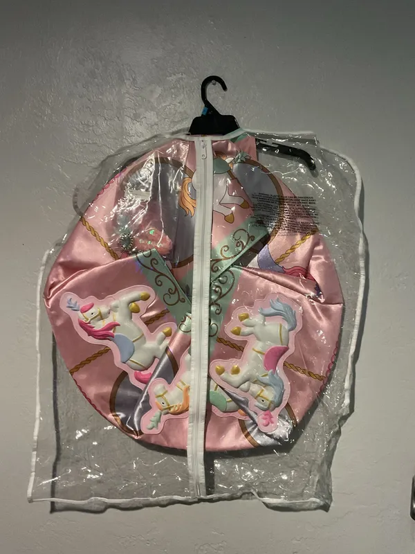 Girl’s carousel costume size 12/14 Pink - Image 3