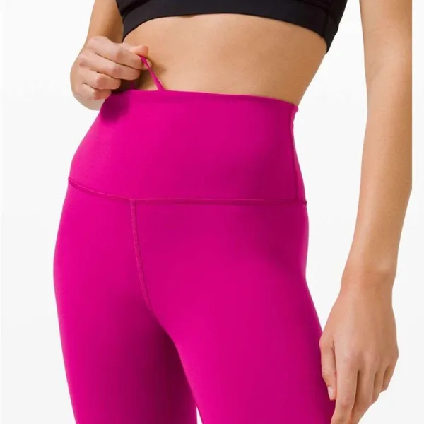 Lululemon Wunder Train Leggings in Ripened Raspberry | Size 4 - Image 4