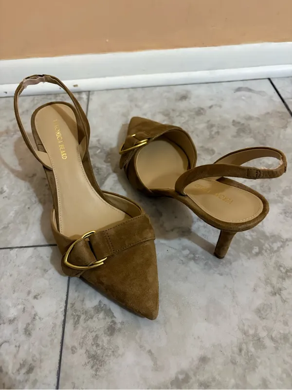 Veronica Beard Loralyn Pumps in Chestnut - Image 8